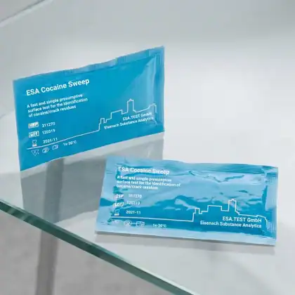 Lingettes cocaïne