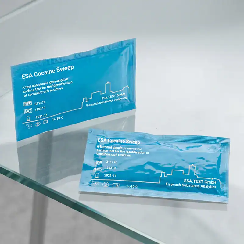 Lingettes cocaïne
