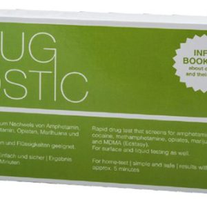 Test von 6 unterschiedlichen Drogen auf Oberflächen und in Flüssigkeiten