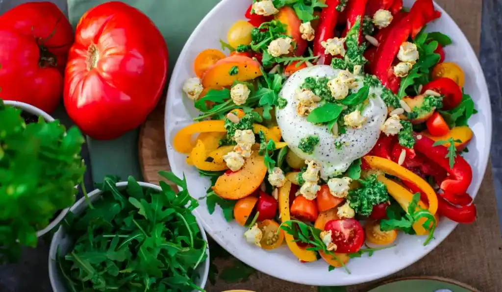 Vergleich gesunde Lebensmittel Kohlenhydrate und Fette für genetische Stoffwechselanalyse