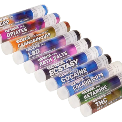Ampullen für Substanztest/Drug-Check von Kokain Reinheitsgehalt