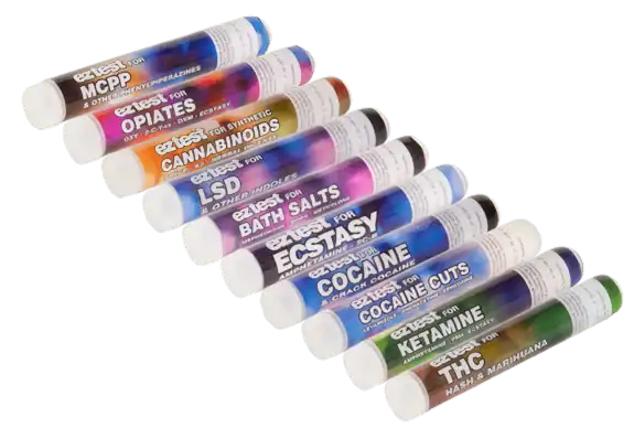 Ampullen für Substanztest/Drug-Check von Kokain Reinheitsgehalt