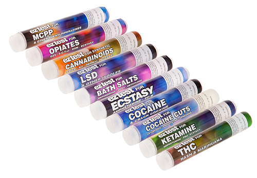 Ampullen für Substanztest/Drug-Check von Ecstasy, Methamphetamin, Methylon/Butylon