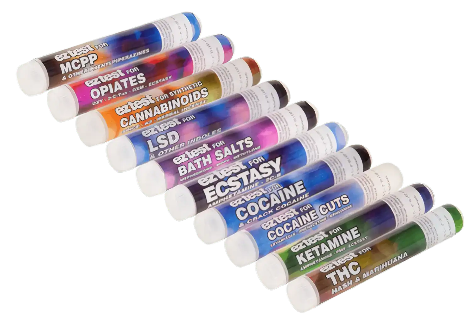 Ampullen für Substanztest/Drug-Check von Kokain Reinheitsgehalt