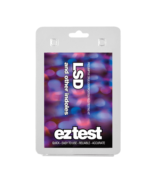 Substanztest/Drug-Check für LSD, Psilocybin, Psilocin und andere Indole