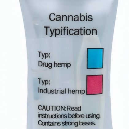 Sac en plastique avec ampoules pour le test/type de THC et CBD